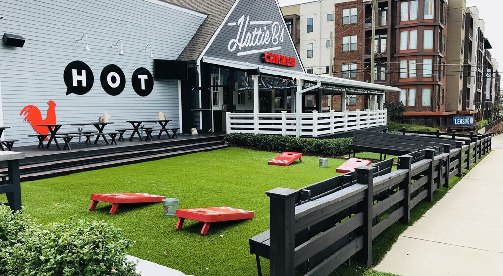Grass365 offers synthetic grass for residential and commercial lawns.