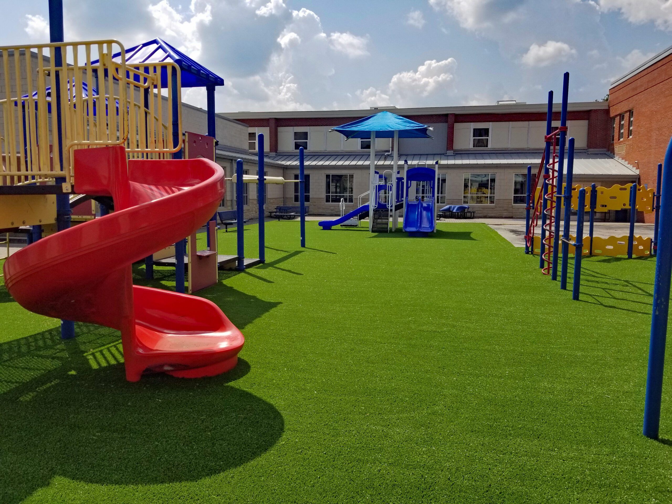 playground artificial grass installation lexington