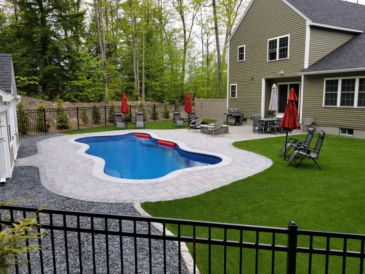 Artificial turf backyard lawn casual