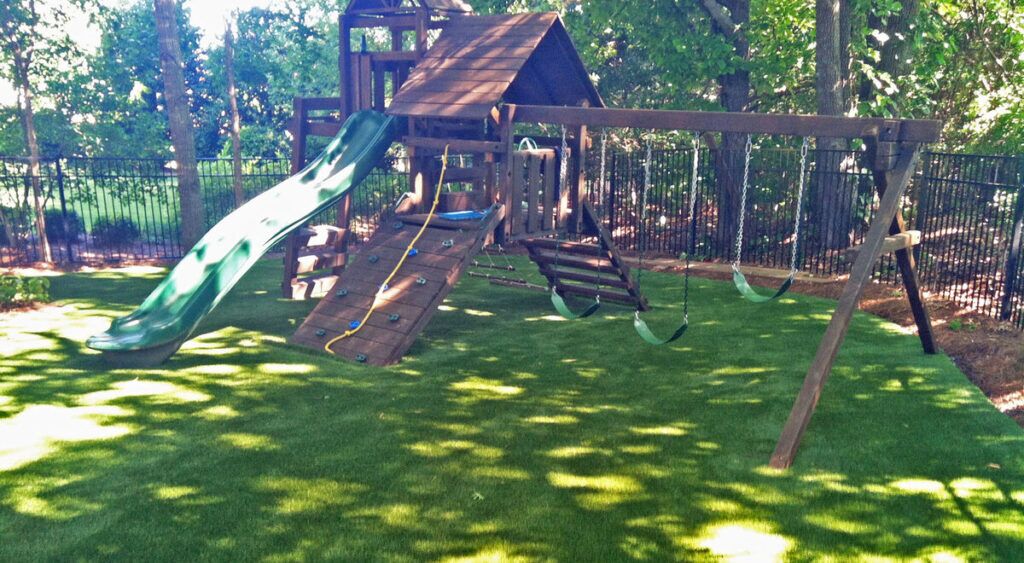 Atlanta backyard playground