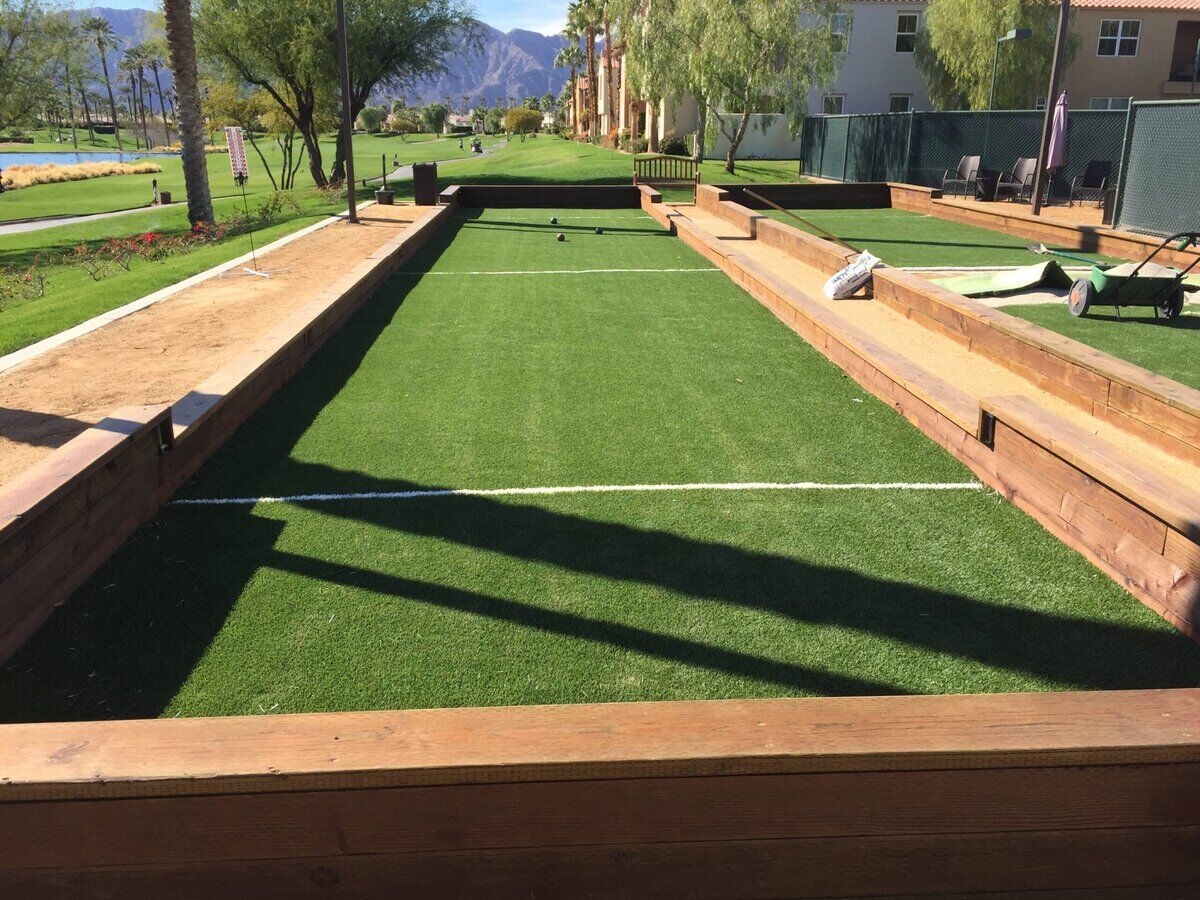 Grass365 Utah Bocce Court Installation