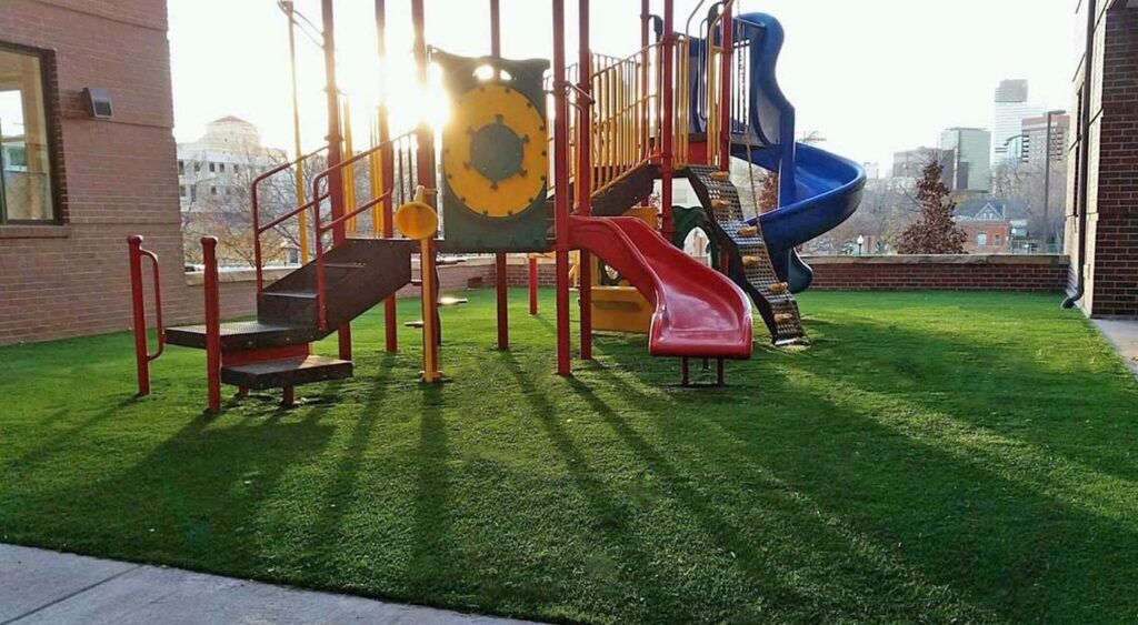 Colorado Artificial Grass for Playgrounds